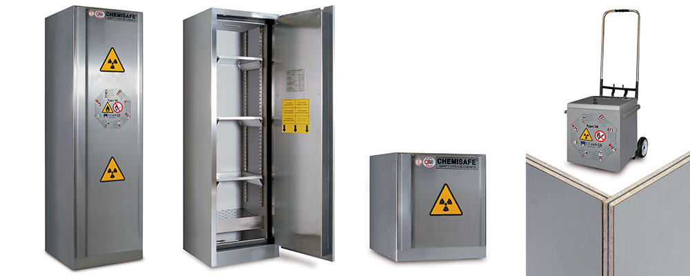 ChemiSafe Radyoaktif Ürün Depolama Dolabı