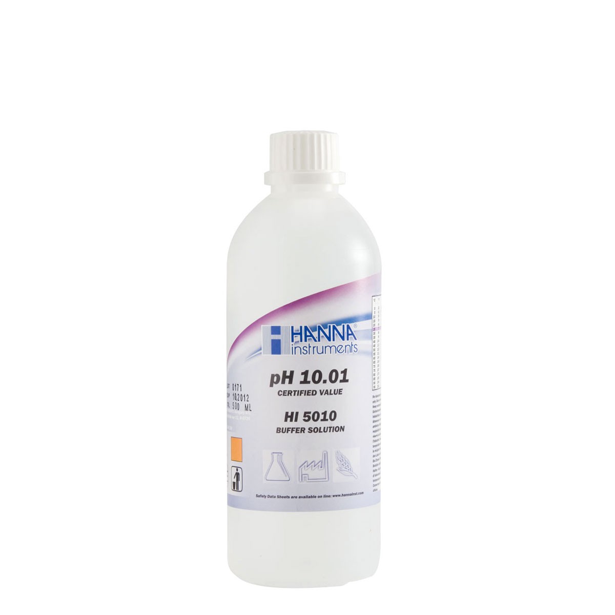 HI5010 - pH 10.01 Technical Calibration Buffer (500 mL)