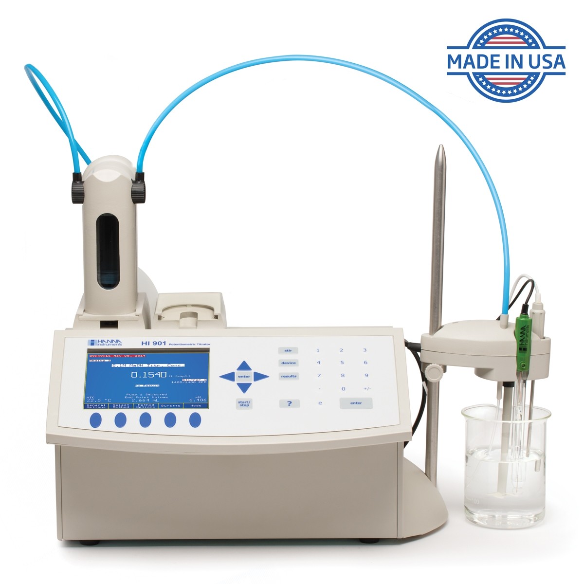 HI901 Potansiyometrik Titratör 