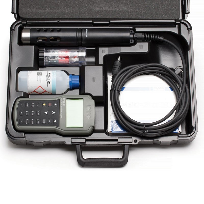 HI98196 - Multiparametre pH / ORP / DO / Basınç / Sıcaklık Suya Dayanıklı Metre