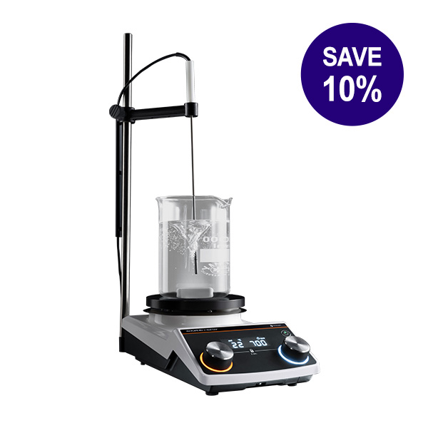 Isıtıcılı Manyetik Karıştırıcı Termometreli - Hei-Plate Core Plus Package  HEI-506-21151-00