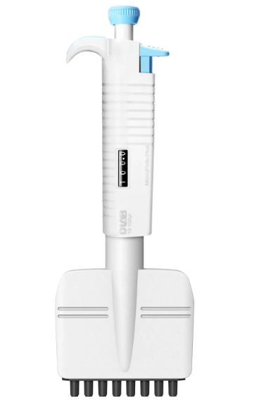 MicroPette Plus 8 Kanallı Ayarlanabilir Hacimli Mekanik Pipetler(manyetik emme modeli) (5-300μL)